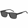 Tommy Hilfiger vīriešu TH2089S003M9 taisnstūra polarizētas saulesbrilles - matēti melna