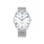 TOMMY HILFIGER Vīriešu pulkstenis 1710512 43mm Zils ciparnīca Brūna ādas siksniņa