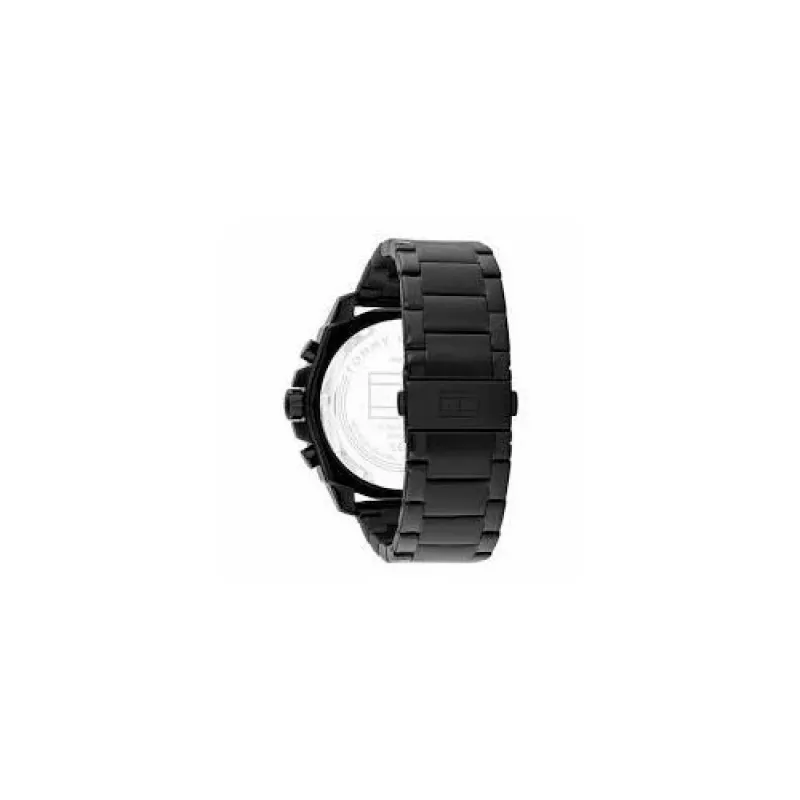 TOMMY HILFIGER Vīriešu pulkstenis 1710690 49mm Zils Silikons Nerūsējošais tērauds Kvarcs