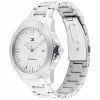 Tommy Hilfiger vīriešu pulkstenis 1710695 42mm zils ciparnīca nerūsējošā tērauda siets