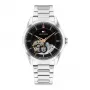 Tommy Hilfiger vīriešu pulkstenis 1710718 39mm zils ciparnīca brūna ādas siksniņa