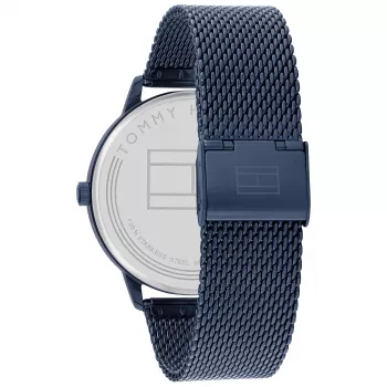 Tommy Hilfiger vīriešu pulkstenis 1791841 43mm nerūsējošais tērauds zils ciparnīca