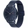 Tommy Hilfiger vīriešu pulkstenis 1791841 43mm nerūsējošais tērauds zils ciparnīca