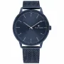 Tommy Hilfiger vīriešu pulkstenis 1791841 43mm nerūsējošais tērauds zils ciparnīca
