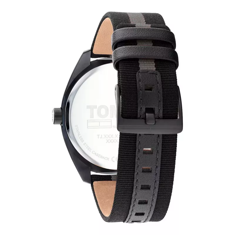 Tommy Hilfiger vīriešu pulkstenis 1792039 45 mm zils ciparnīca brūna āda