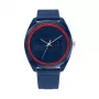 Tommy Hilfiger vīriešu pulkstenis 1792041 45 mm zils ciparnīca brūna ādas siksniņa
