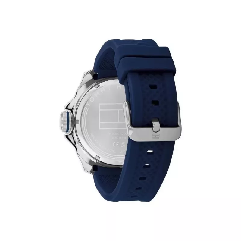Tommy Hilfiger vīriešu pulkstenis 1792134 48mm nerūsējošais tērauds zils ciparnīca