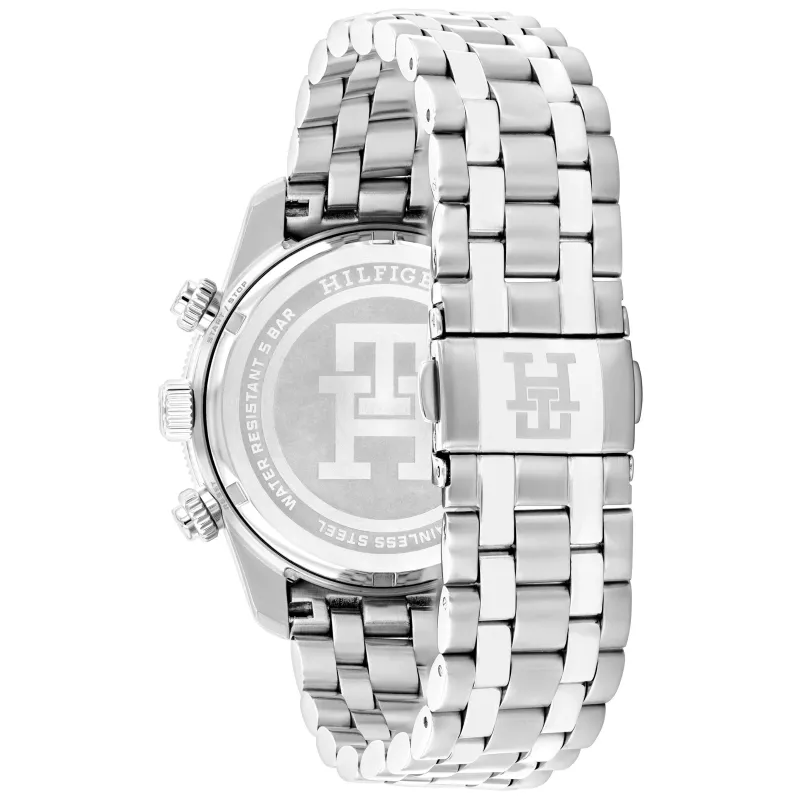 Tommy Hilfiger vīriešu pulkstenis 1792157 41mm zils ciparnīca brūna āda