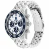 Tommy Hilfiger vīriešu pulkstenis 1792157 41mm zils ciparnīca brūna āda