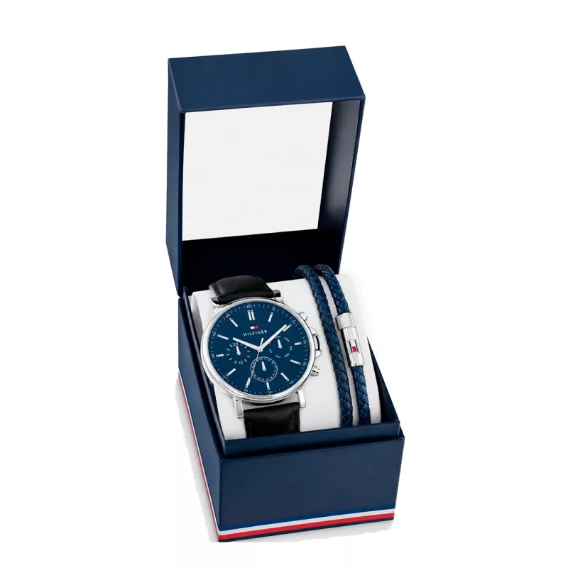 Tommy Hilfiger vīriešu pulkstenis 2770161 - 44mm zils ciparnīca, nerūsējošā tērauda rokassprādze