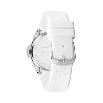 Tommy Hilfiger Pippa sieviešu kvarca pulkstenis 1782478 - 38 mm zelta toņa nerūsējošais tērauds, balts ciparnīca