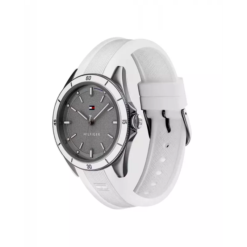 Tommy Hilfiger Pippa sieviešu kvarca pulkstenis 1782478 - 38 mm zelta toņa nerūsējošais tērauds, balts ciparnīca