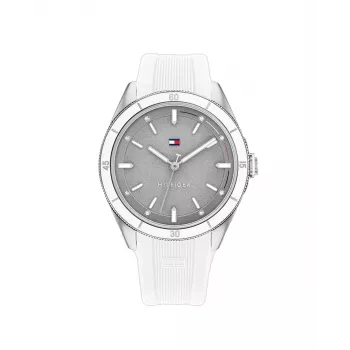 Tommy Hilfiger Pippa sieviešu kvarca pulkstenis 1782478 - 38 mm zelta toņa nerūsējošais tērauds, balts ciparnīca