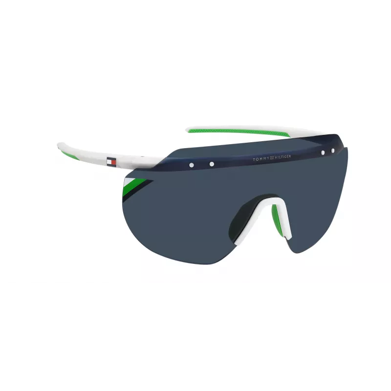 Tommy Hilfiger TH1804S07RKU Vīriešu saulesbrilles - Melns rāmis, pelēkas lēcas 99/01/140 mm