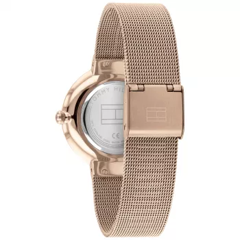 Tommy Hilfiger sieviešu 1782218 kvarca analogais pulkstenis 35mm sudraba nerūsējošā tērauda siets