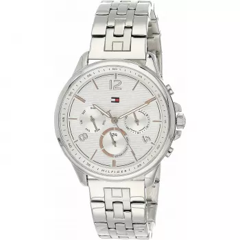 Tommy Hilfiger sieviešu 1782222 kvarca analogais pulkstenis 38mm nerūsējošā tērauda siets zils ciparnīca