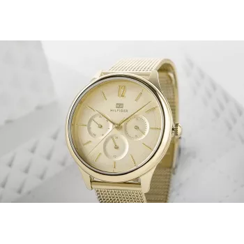 Tommy Hilfiger sieviešu 1782458 kvarca analogais pulkstenis 38mm sudraba nerūsējošais tērauds