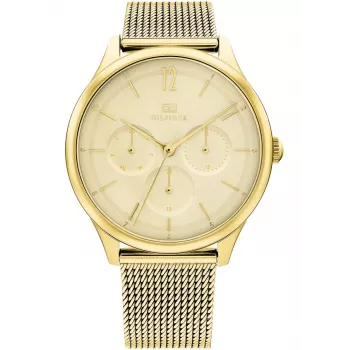 Tommy Hilfiger sieviešu 1782458 kvarca analogais pulkstenis 38mm sudraba nerūsējošais tērauds