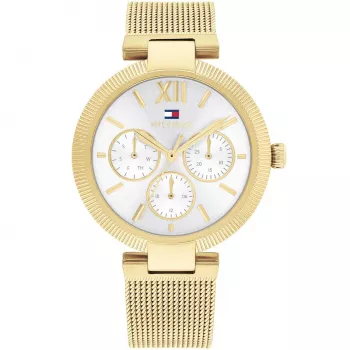 Tommy Hilfiger Sieviešu 1782694 Kvarca analogais pulkstenis 36mm Sudraba nerūsējošā tērauda siets
