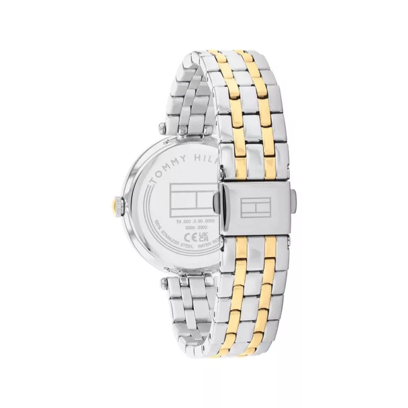 Tommy Hilfiger sieviešu Blake 1782760 kvarca analogais pulkstenis 34mm sudraba nerūsējošā tērauda siets