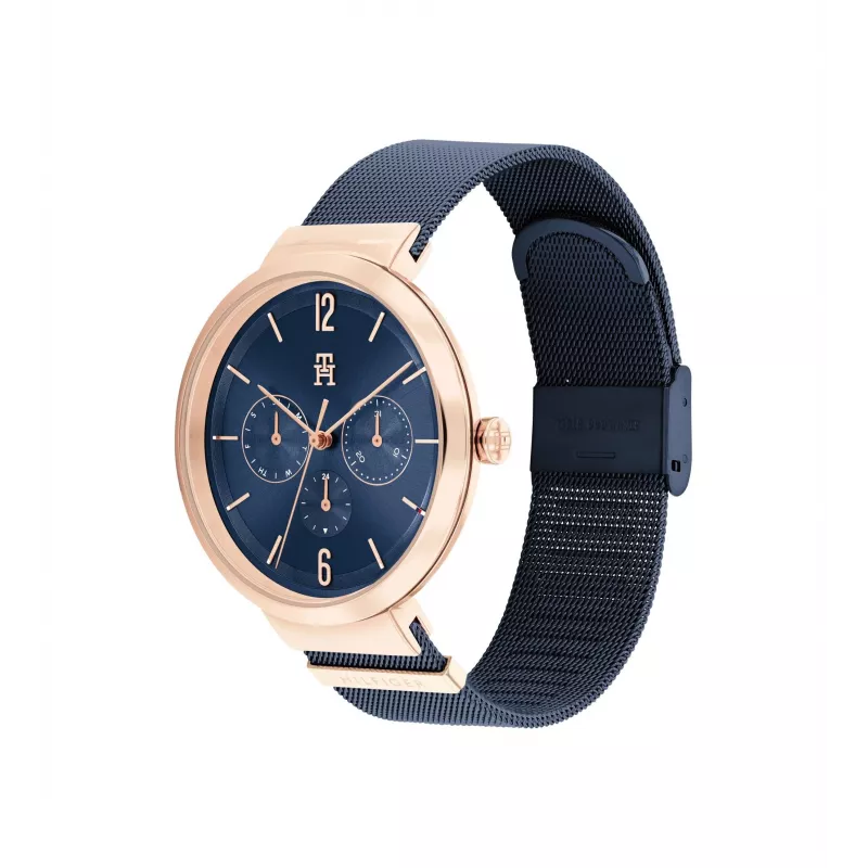 Tommy Hilfiger sieviešu Blake kvarca pulkstenis 1782541 40mm sudraba nerūsējošais tērauds