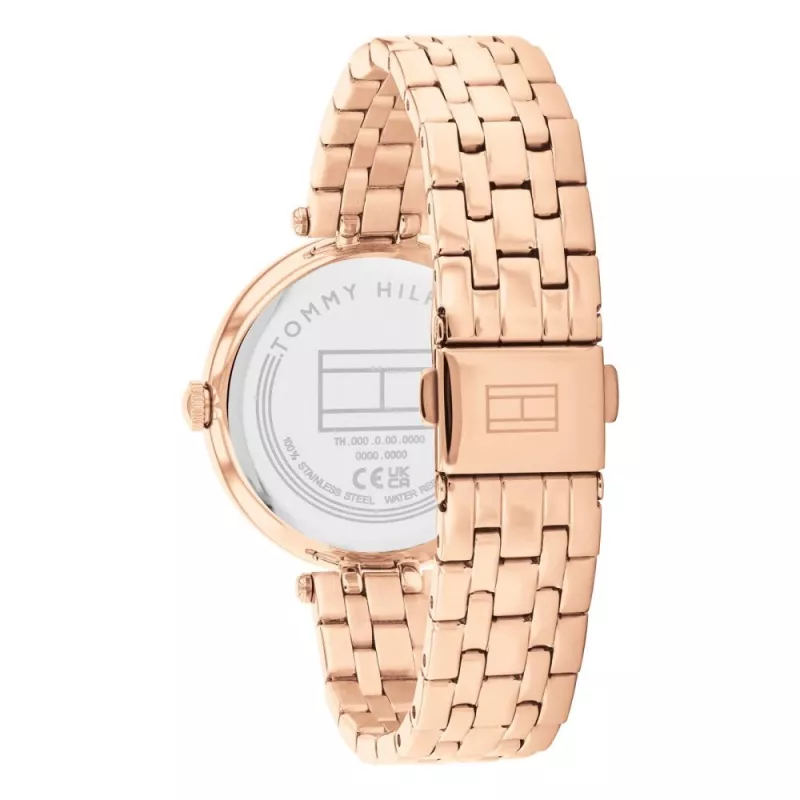 Tommy Hilfiger sieviešu Casey kvarca analogais pulkstenis 1782761 33mm sudraba nerūsējošais tērauds
