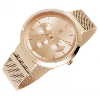 Tommy Hilfiger sieviešu Pippa kvarca pulkstenis 1782538 40mm sudraba nerūsējošais tērauds