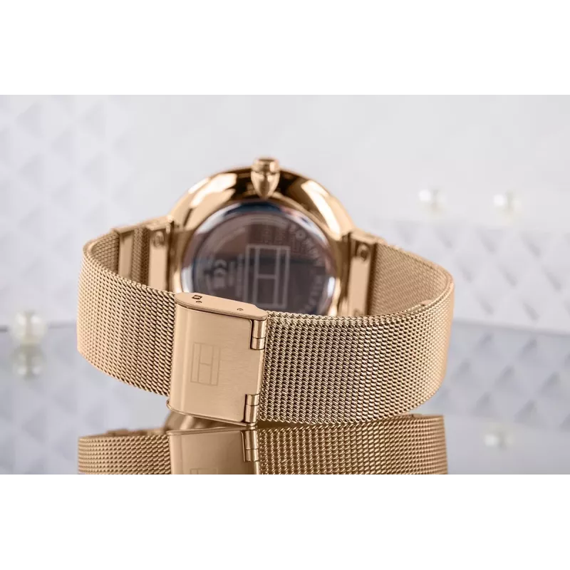 Tommy Hilfiger sieviešu Pippa kvarca pulkstenis 1782538 40mm sudraba nerūsējošais tērauds