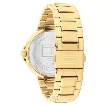 Tommy Hilfiger Sieviešu Pippa kvarca pulkstenis 1782755 38mm sudraba ciparnīca divkrāsu nerūsējošais tērauds
