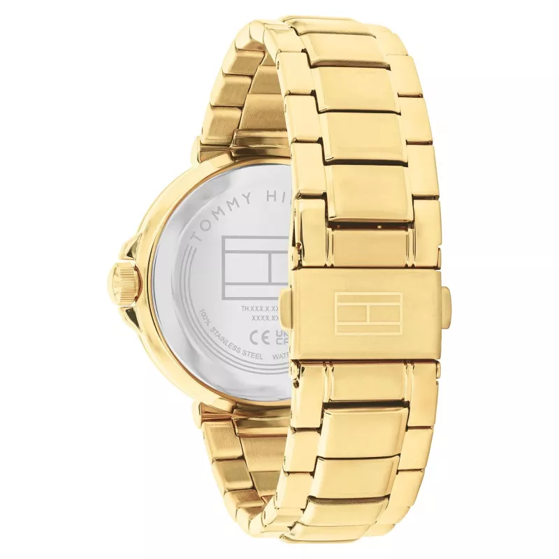Tommy Hilfiger Sieviešu Pippa kvarca pulkstenis 1782755 38mm sudraba ciparnīca divkrāsu nerūsējošais tērauds