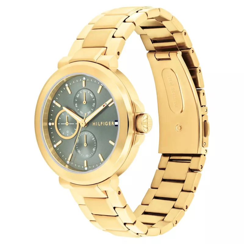 Tommy Hilfiger Sieviešu Pippa kvarca pulkstenis 1782755 38mm sudraba ciparnīca divkrāsu nerūsējošais tērauds