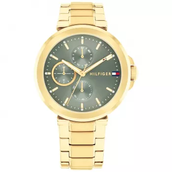Tommy Hilfiger Sieviešu Pippa kvarca pulkstenis 1782755 38mm sudraba ciparnīca divkrāsu nerūsējošais tērauds