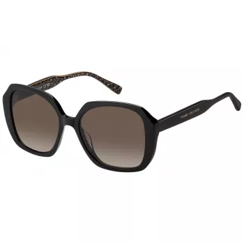 Tommy Hilfiger sieviešu saulesbrilles TH-2105-S-7YQ Havana acetāta rāmis Brūnas gradienta lēcas 54/17/140 mm