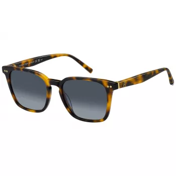 TOMMY HILFIGER Sieviešu saulesbrilles TH-2158-S-086 Havana Brūnas Kvadrātveida Acetāts 52mm