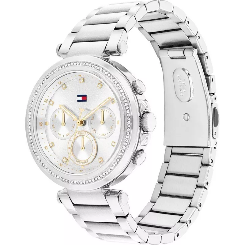 Tommy Hilfiger Sieviešu pulkstenis 1782701 38mm Roze zelta nerūsējošais tērauds