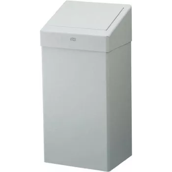 Tork 228000 Elevation 50 L taisnstūra tērauda atkritumu tvertne, balta