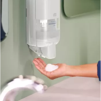 Tork S4 ziepju un dezinfekcijas līdzekļa dozators, balts