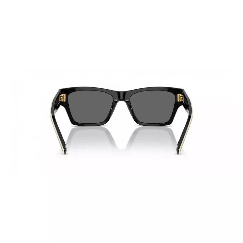 Tory Burch TY7207U200487 Sieviešu kaķacs formas saulesbrilles - Caurspīdīgs brūns rāmis, Brūnas gradienta lēcas, 53mm