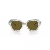 Tory Burch TY7215U 318473 Sieviešu saulesbrilles - Tumši Havana, Brūns gradients, 51mm
