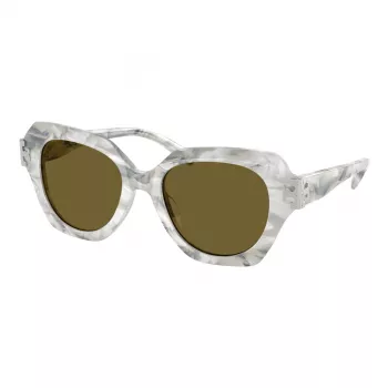 Tory Burch TY7215U 318473 Sieviešu saulesbrilles - Tumši Havana, Brūns gradients, 51mm