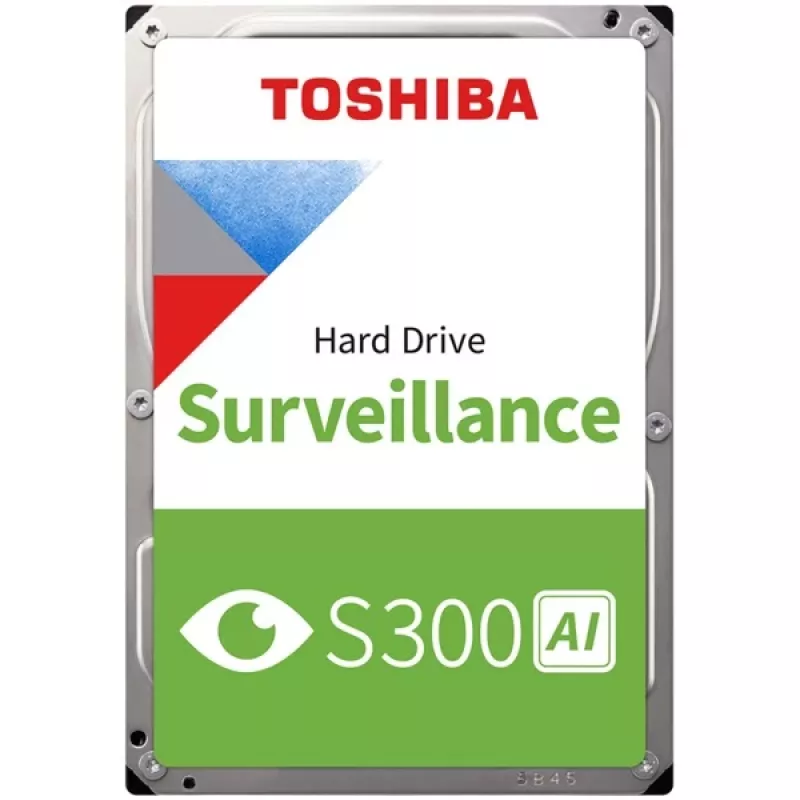 Toshiba S300 AI Surveillance 18TB 3,5 collu SATA 7200RPM 512MB cietais disks