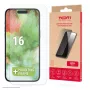 TOTI Rūdīta stikla 2D ekrāna aizsargs Pilns pārklājums iPhone 16/15 Pro/15 Caurspīdīgs