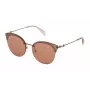 TOUS Saulesbrilles STO370V 8FCG Sievietēm Acetāta Rāmis Gradienta Brūnas Lēcas 59mm