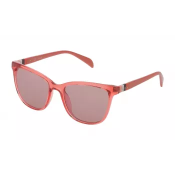 TOUS Woman STOA62-5404GS Saulesbrilles - Havana/Brūns Acetāta Rāmis, Gradienta Brūnas Lēcas, 54/18/140 mm