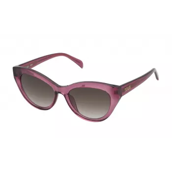 TOUS Sieviešu kaķacs formas saulesbrilles STOB86-540AFD Havana/Brūna 54mm