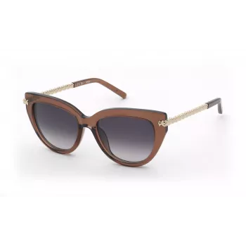 TOUS sieviešu kaķa acs saulesbrilles STOD13-530893 Havana brūns gradients 53mm