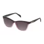 TOUS sieviešu tauriņveida saulesbrilles STOA23-560G49, Havana rāmis, brūnas gradienta lēcas, 56mm