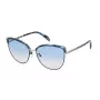 TOUS Women's Sunglasses STO436570SN9 Havana Brown Acetate Frame Brown Gradient Lens 57mm