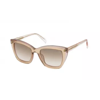 TOUS Sieviešu saulesbrilles STOB43-520GBH - Havana acetāta rāmis, brūnas gradienta lēcas, 52 mm