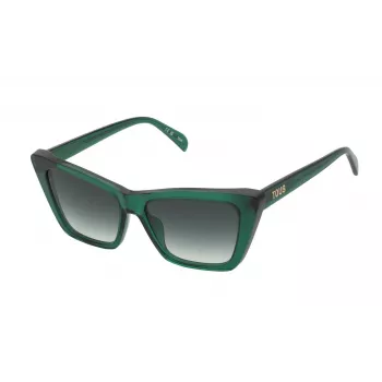 TOUS sieviešu saulesbrilles STOB82-540G61 Havana Acetāts Brūns gradients 54mm